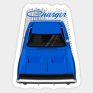 Dodge Charger 1968 - Dark Blue Sticker